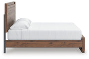 Fortlorn King Panel Bed, Dresser and 2 Nightstands - PCB386B13