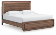 Fortlorn King Panel Bed, Dresser, Mirror and Nightstand - PCB386B14