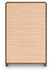 Fortlorn Walnut Brown Chest of Drawers - PCB386-46