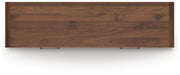 Fortlorn Walnut Brown Dresser - PCB386-31