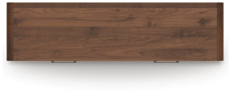 Fortlorn Walnut Brown Dresser - PCB386-31