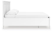 Fortman White California King Panel Storage Bed - B680B23