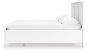 Fortman White California King Panel Storage Bed - B680B23
