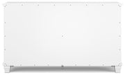 Fortman White King Panel Bed, Dresser and 2 Nightstands - B680B15