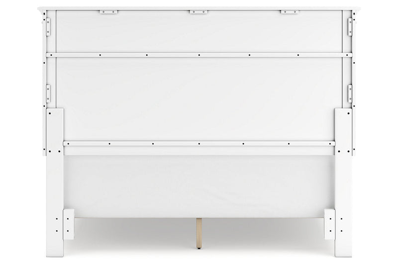 Fortman White Queen Panel Bed - DMV FurnitureQueen Bed