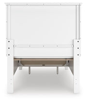 Fortman White Twin Panel Storage Bed - B680B24