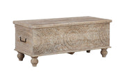 Fossil Ridge Beige Storage Bench - DMV FurnitureAccent Bench