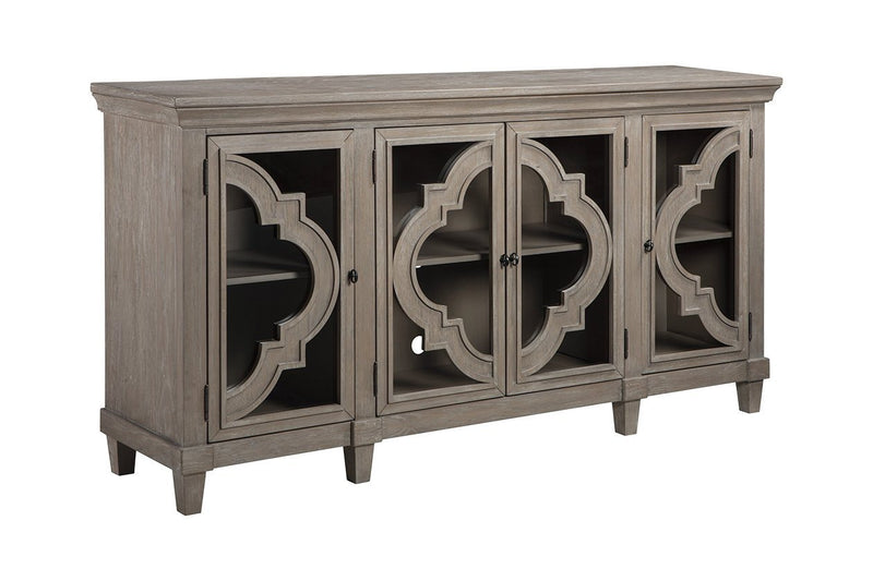 Fossil Ridge Gray Accent Cabinet - DMV FurnitureCabinet