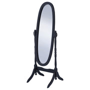 Foyet Wood Adjustable Full Length Cheval Mirror Black - 950803