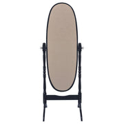 Foyet Wood Adjustable Full Length Cheval Mirror Black - 950803