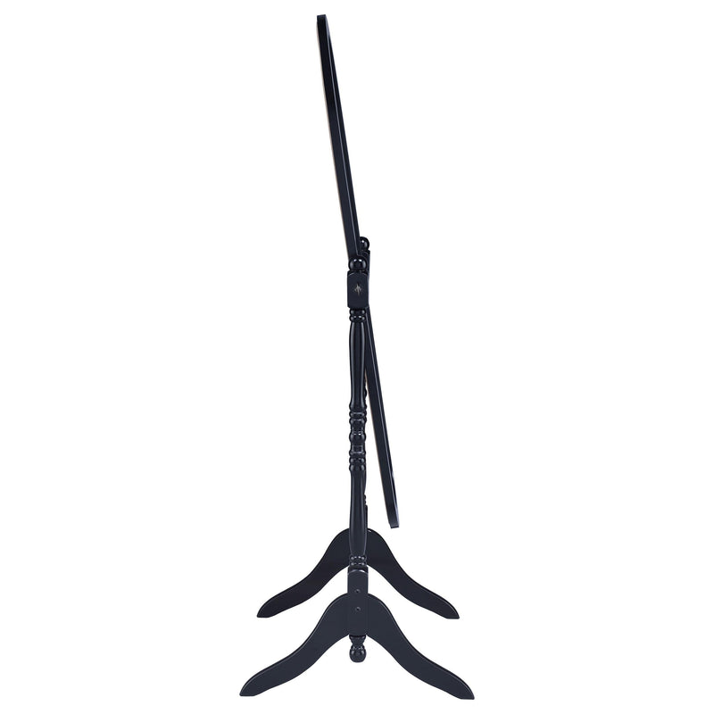 Foyet Wood Adjustable Full Length Cheval Mirror Black - 950803