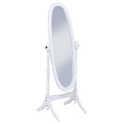 Foyet Wood Adjustable Full Length Cheval Mirror White - 950802