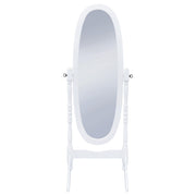 Foyet Wood Adjustable Full Length Cheval Mirror White - 950802