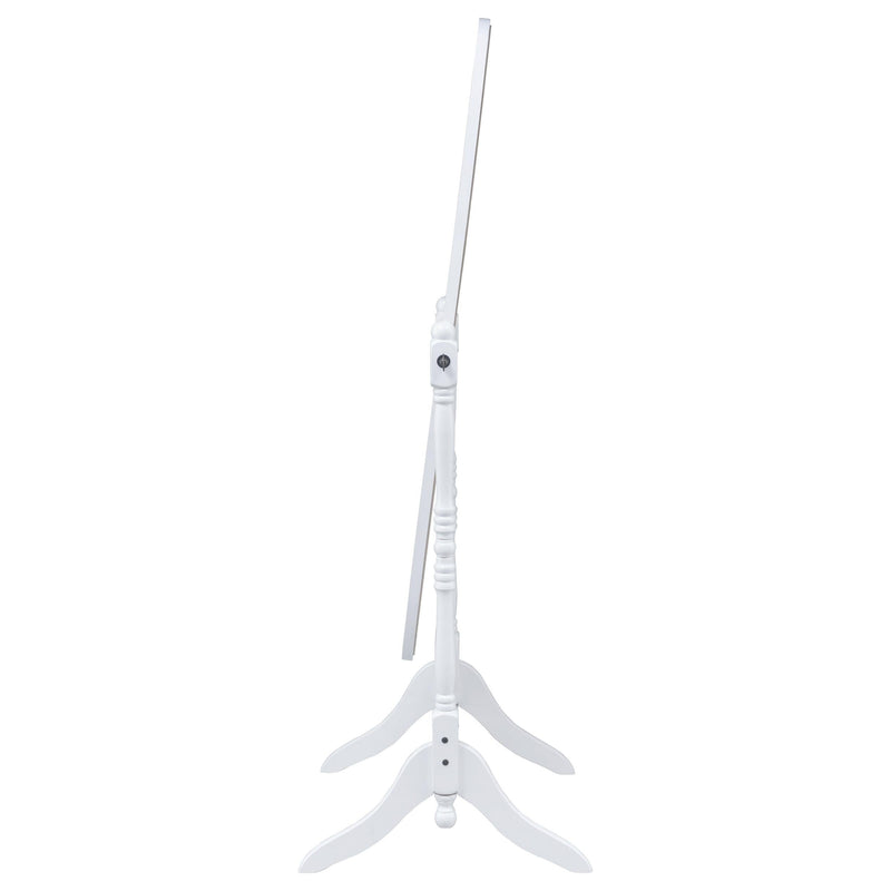 Foyet Wood Adjustable Full Length Cheval Mirror White - 950802