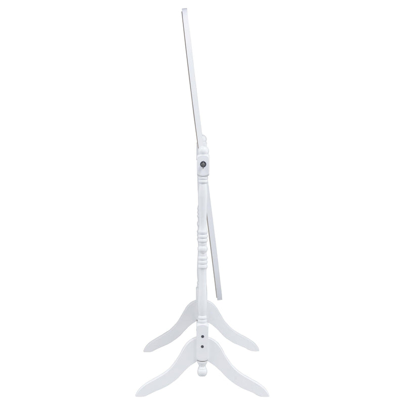 Foyet Wood Adjustable Full Length Cheval Mirror White - 950802