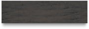 Fraluna King Panel Bed and Dresser in Charcoal - PKG021668