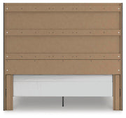 Fraluna King Panel Bed, Dresser and Nightstand in Charcoal - PKG021669
