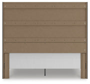 Fraluna King Panel Storage Bed, Dresser and Mirror in Charcoal - PKG021678