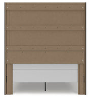 Fraluna Queen Panel Storage Bed and Dresser in Charcoal - PKG021676