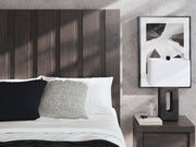Fraluna Queen Panel Storage Bed and Dresser in Charcoal - PKG021676