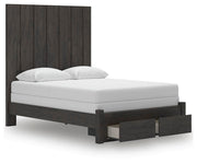 Fraluna Queen Panel Storage Bed, Dresser and Mirror - PCB3370B5