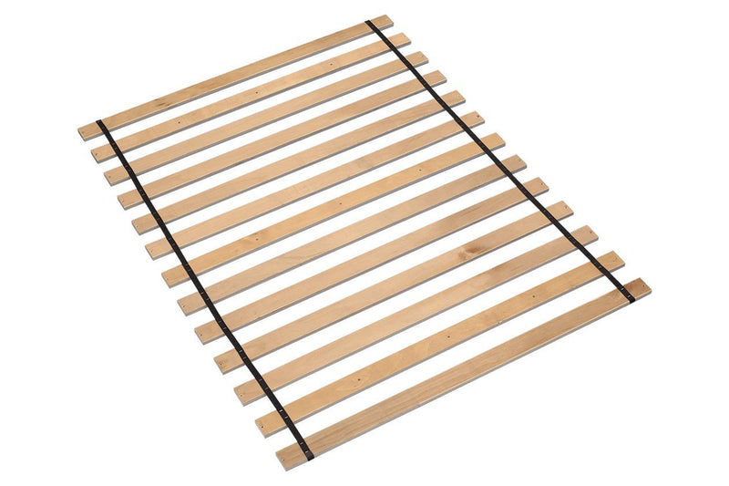 Frames and Rails Brown King Roll Slats - DMV FurnitureFoundation