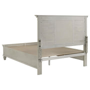 Franco 4-piece Queen Bedroom Set Distressed White - 205330Q-S4