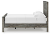 Frandern Black/Gray Full Panel Bed - B4480B19