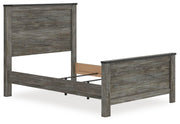 Frandern Full Panel Bed, Dresser and Mirror - B4480B20