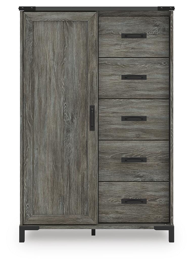 Frandern Gray Dressing Chest - B4480-48