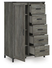 Frandern Queen Panel Bed, Dresser, Mirror, Chest and 2 Nightstands - B4480B29