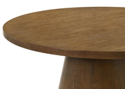 Franklin 5-piece 54-inch Round Dining Table Set Dark Brown - 193830-S5