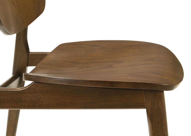 Franklin 5-piece 54-inch Round Dining Table Set Dark Brown - 193830-S5
