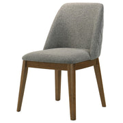 Franklin Upholstered Dining Side Chair Grey (Set of 2) - 193822