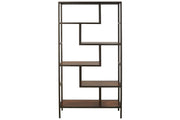 Frankwell Brown/Black Bookcase - DMV FurnitureBookcases