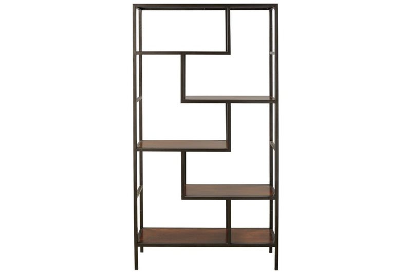 Frankwell Brown/Black Bookcase - DMV FurnitureBookcases