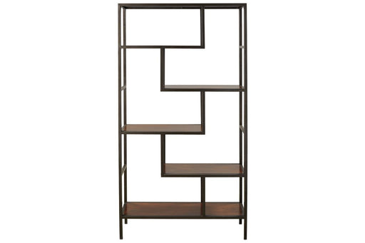 Frankwell Brown/Black Bookcase - DMV FurnitureBookcases