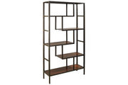 Frankwell Brown/Black Bookcase - DMV FurnitureBookcases