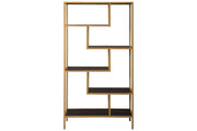 Frankwell Gold Finish Bookcase - DMV FurnitureBookcases
