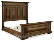 Frantanna Brown California King Panel Bed - PCB949B7