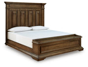 Frantanna Brown California King Panel Storage Bed - PCB949B9