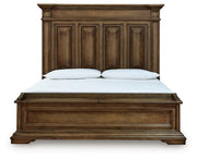 Frantanna Brown California King Panel Storage Bed - PCB949B9
