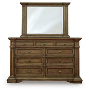 Frantanna Brown Dresser and Mirror - PCB949B1