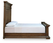 Frantanna Brown King Panel Bed - PCB949B6