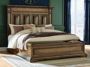 Frantanna Brown King Panel Storage Bed - PCB949B8