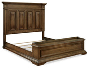 Frantanna Brown King Panel Storage Bed - PCB949B8