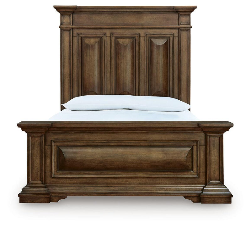Frantanna Brown Queen Panel Bed - PCB949B2