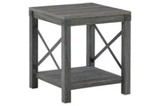 Freedan Grayish Brown End Table - DMV FurnitureEnd Table