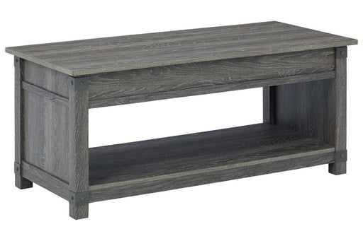 Freedan Grayish Brown Lift - Top Coffee Table - DMV FurnitureCoffee Table