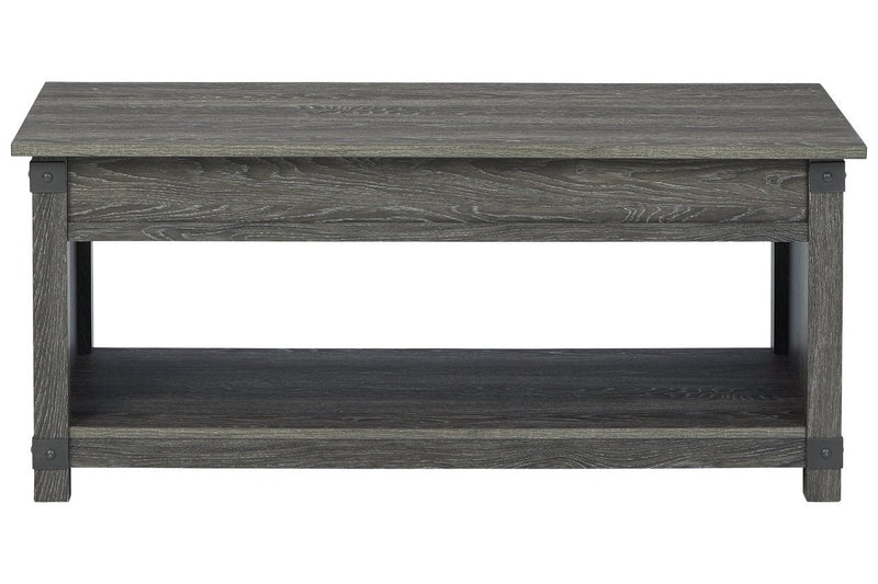 Freedan Grayish Brown Lift - Top Coffee Table - DMV FurnitureCoffee Table